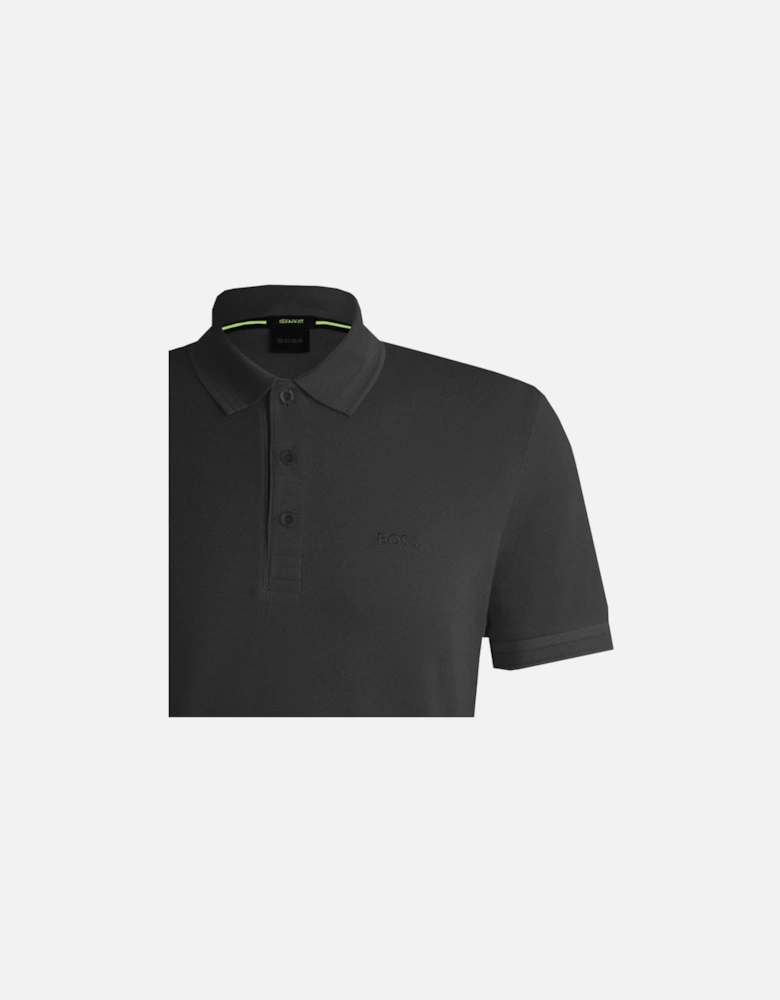 Black Paddy Polo Shirt