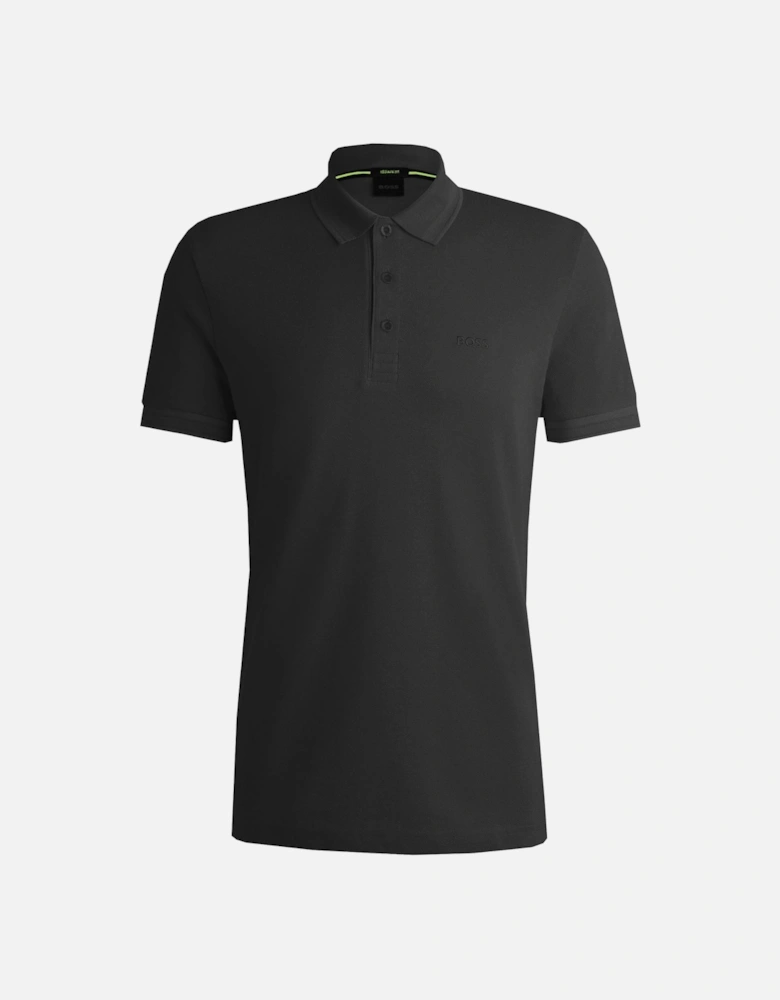 Black Paddy Polo Shirt