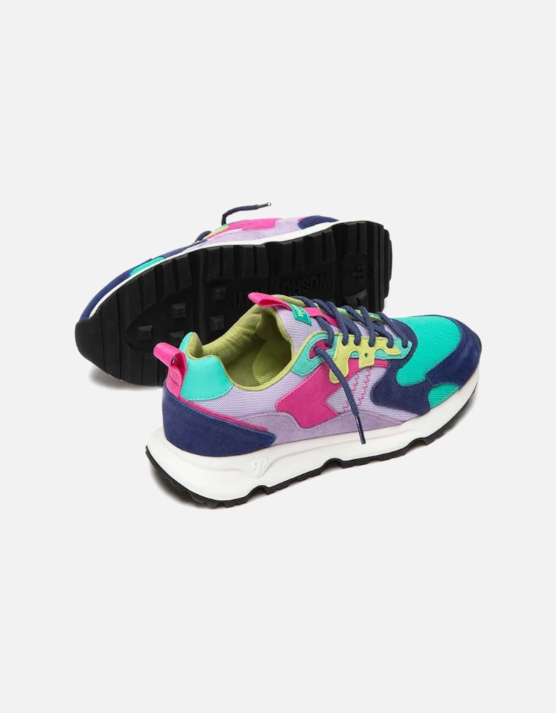 Song 04 Sneaker - Lavender / Light Teal / Navy