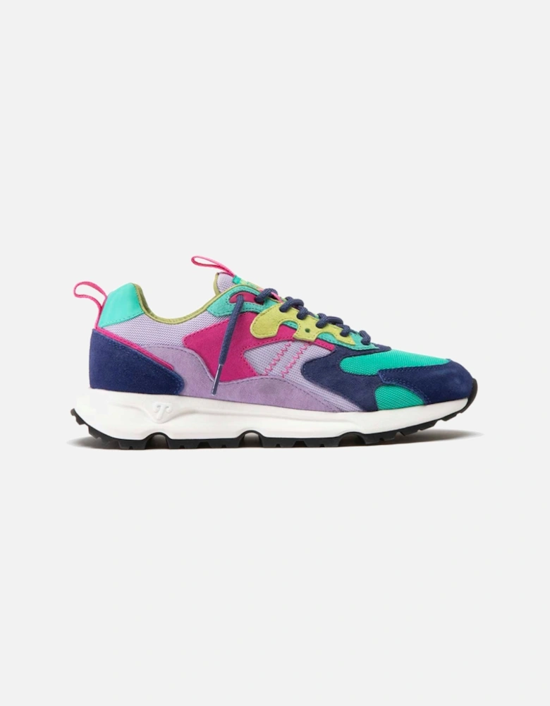 Song 04 Sneaker - Lavender / Light Teal / Navy