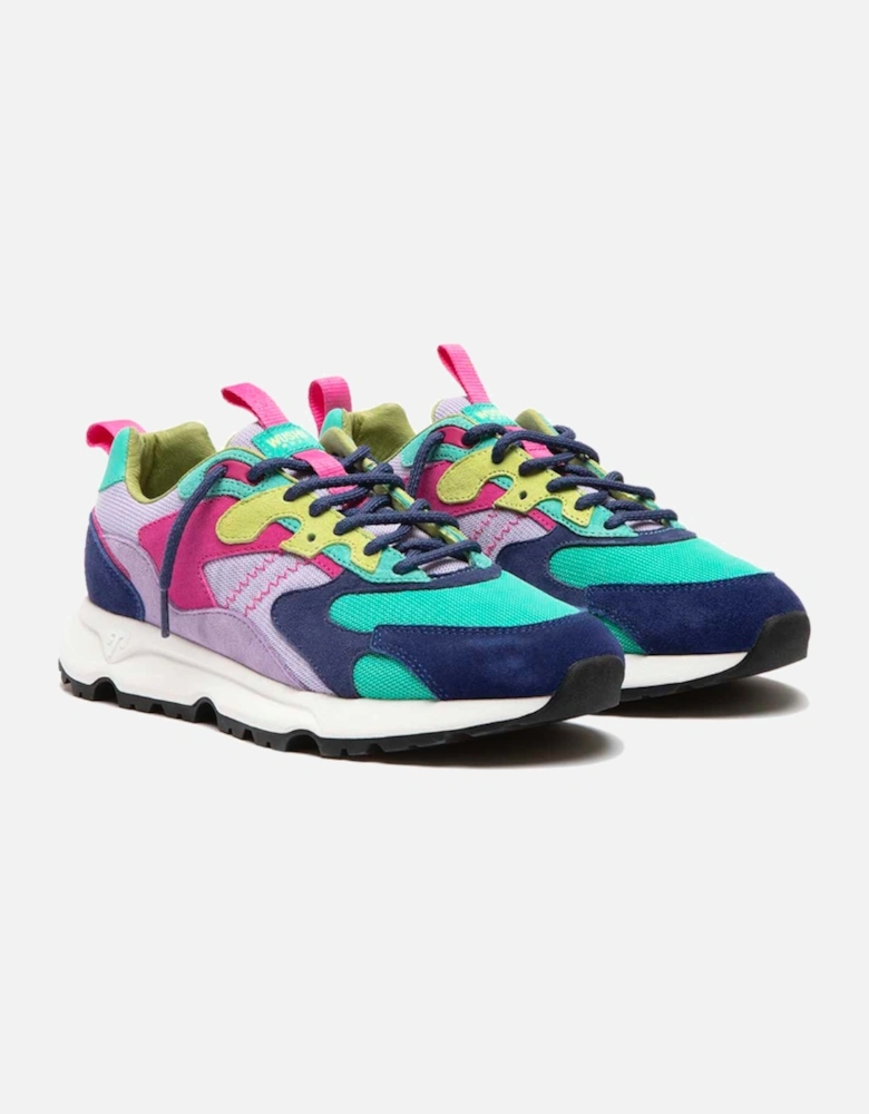 Song 04 Sneaker - Lavender / Light Teal / Navy