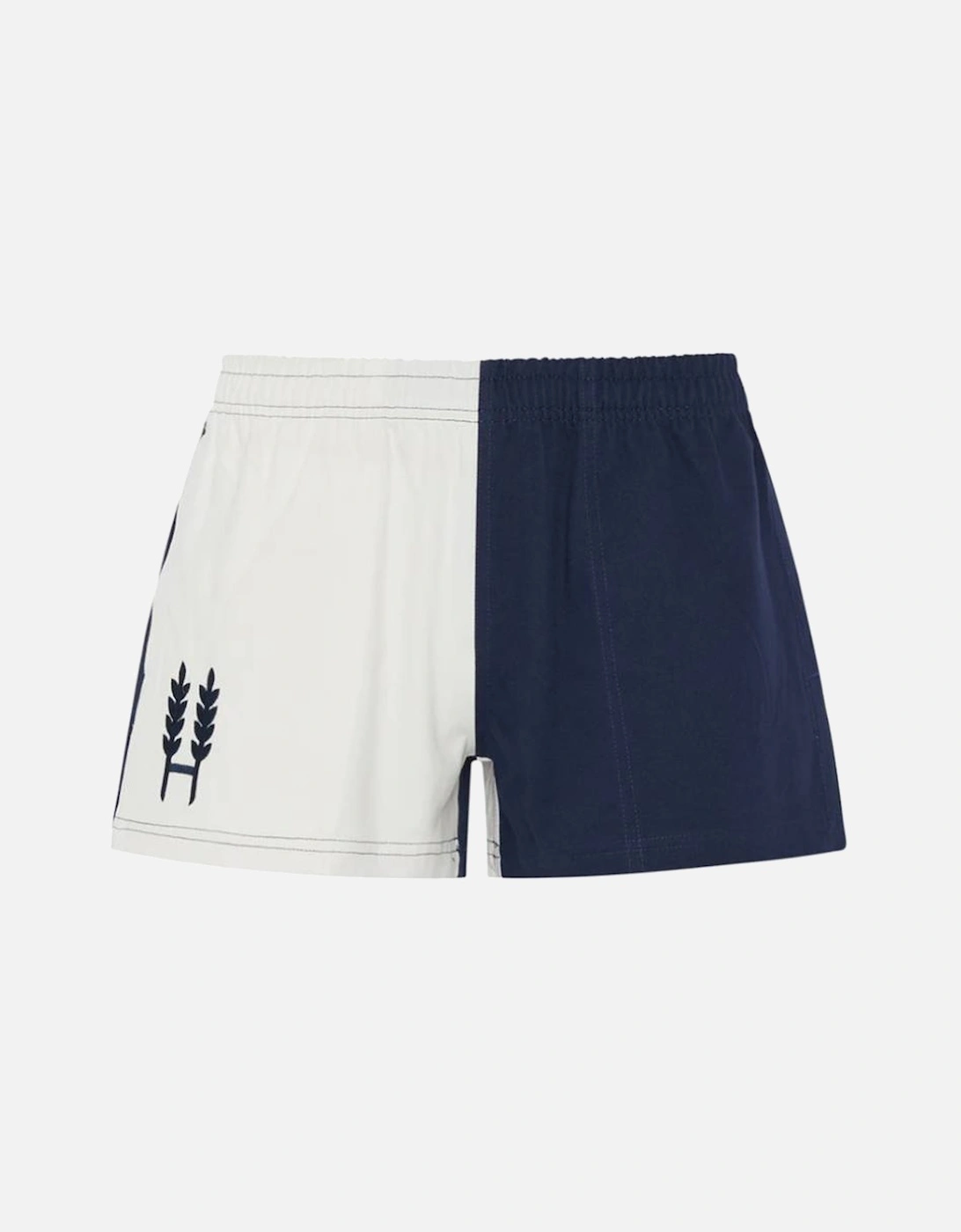 Unisex Harlequin Shorts Navy/White, 3 of 2
