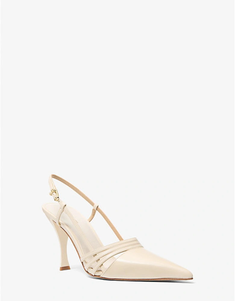 Haisley Leather Slingback Pump