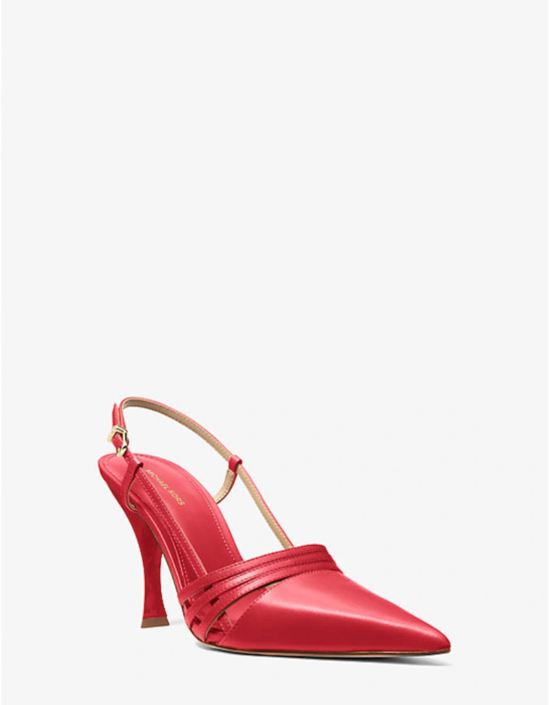 Haisley Leather Slingback Pump