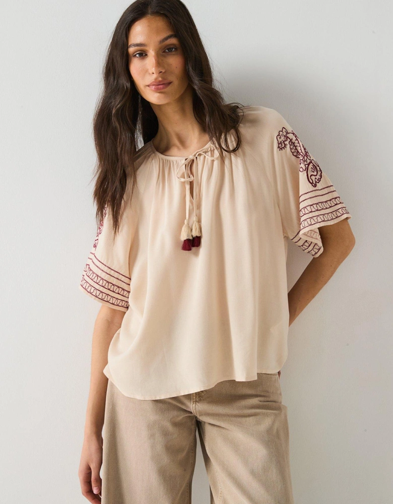 Risso Life Bianca Long Sleeve Top - Multi