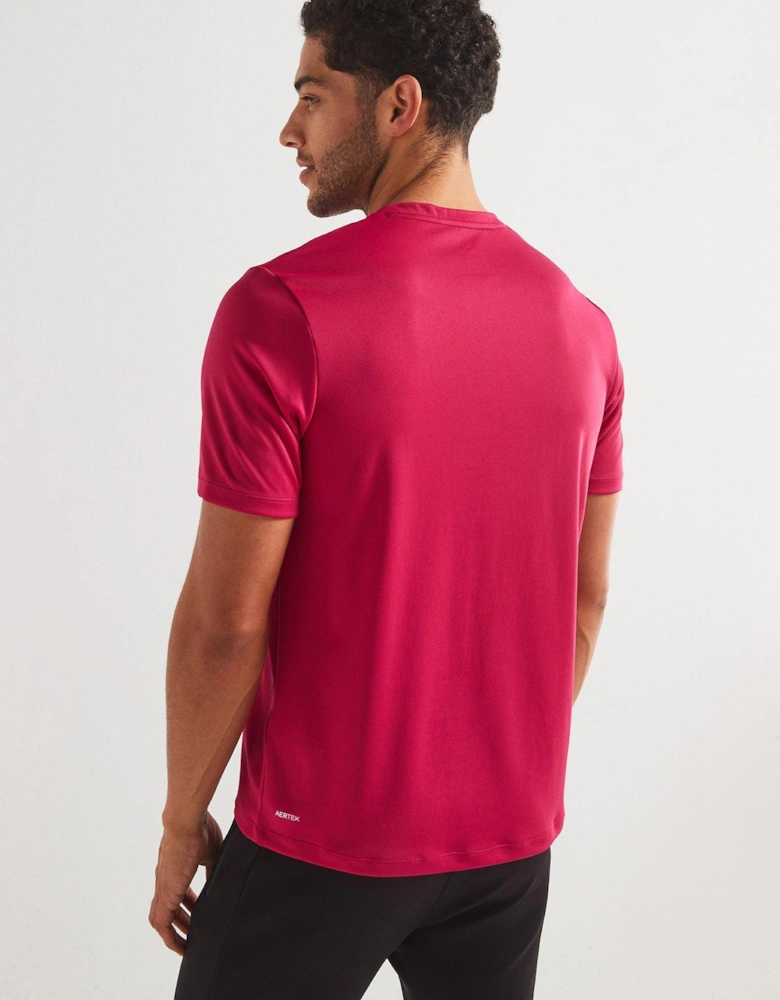 Mens Training Adapt Graphic T-Shirt - Pink