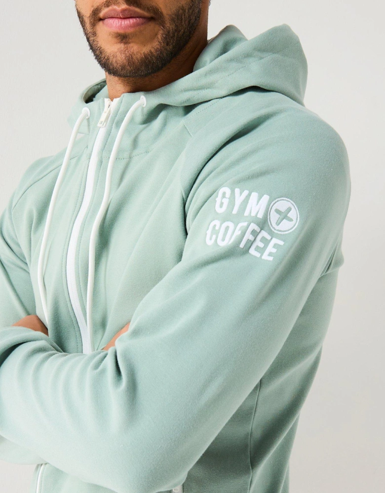 Men's Training Chill Zip Hoodie - Green