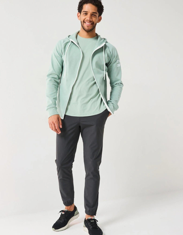 Men's Training Chill Zip Hoodie - Green