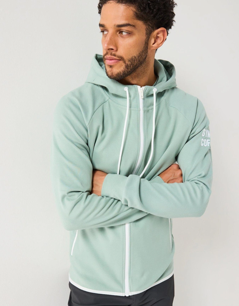 Men's Training Chill Zip Hoodie - Green