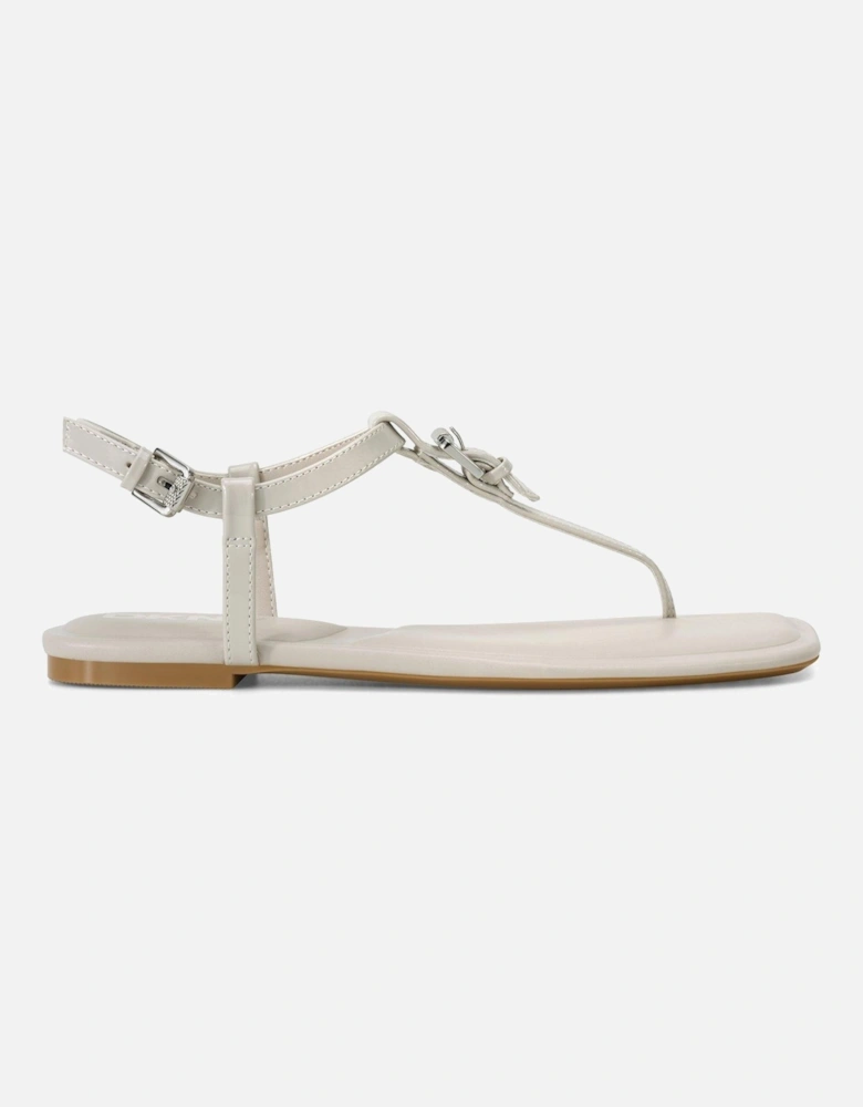 Datto Flat Thong Sandals - White