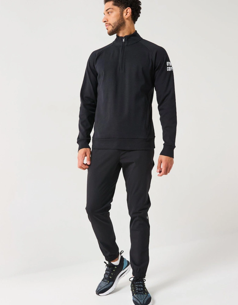 Men's Training Chill Half Zip - Black