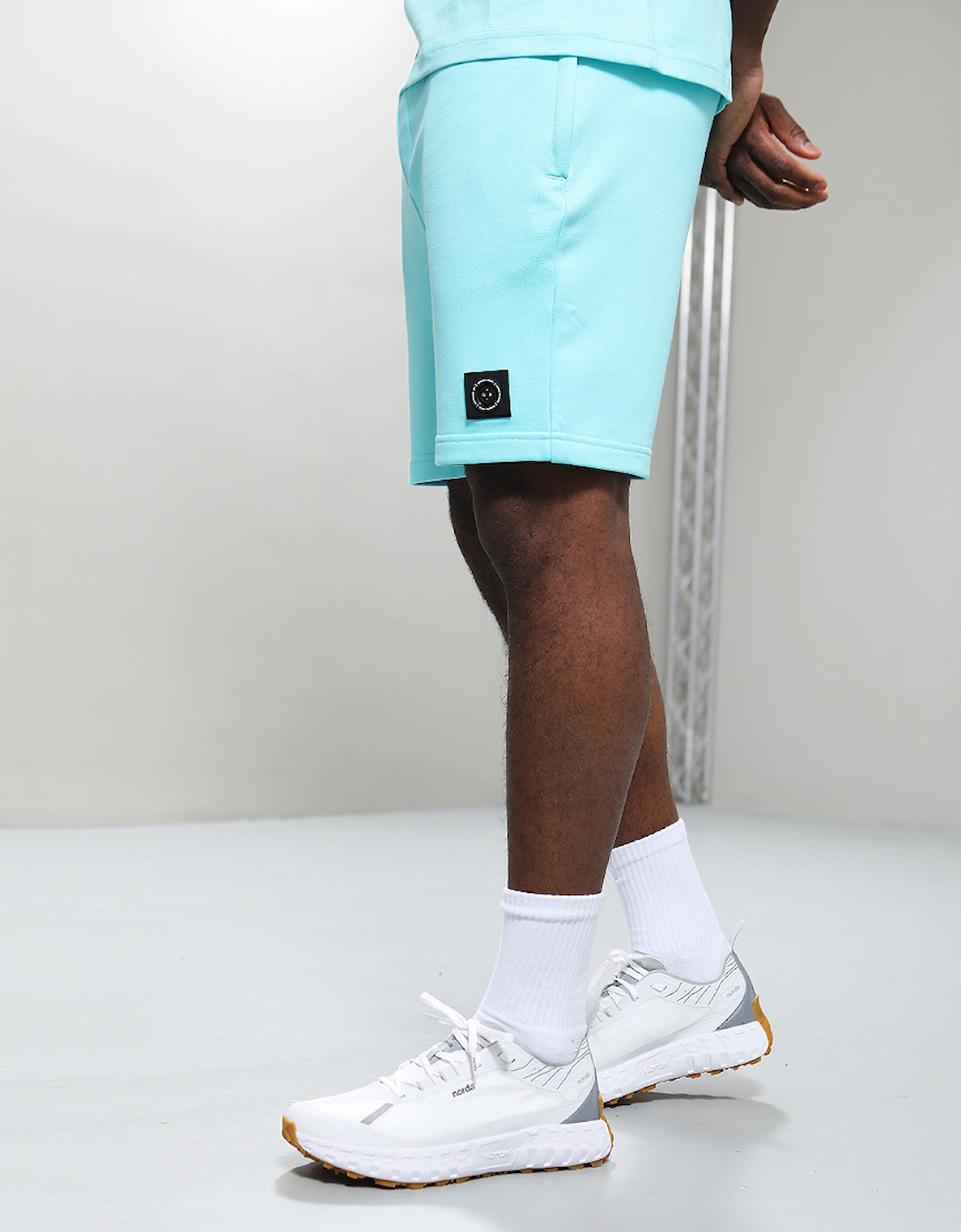 Siren Cotton Jersey Short - Aqua, 5 of 4