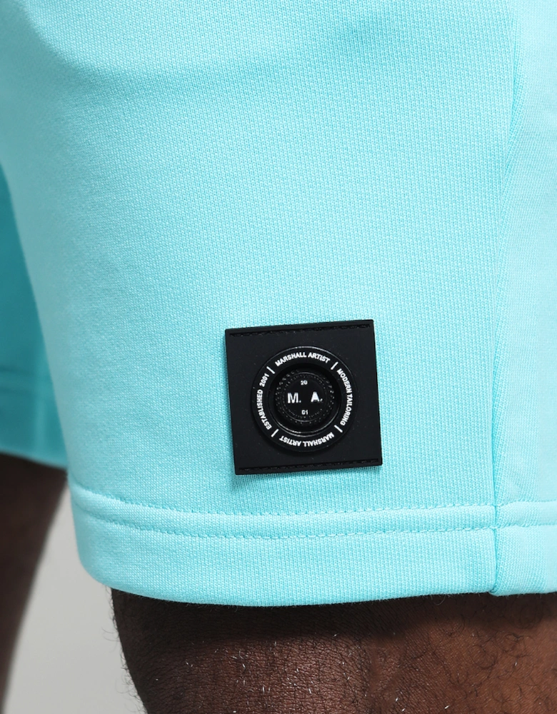 Siren Cotton Jersey Short - Aqua