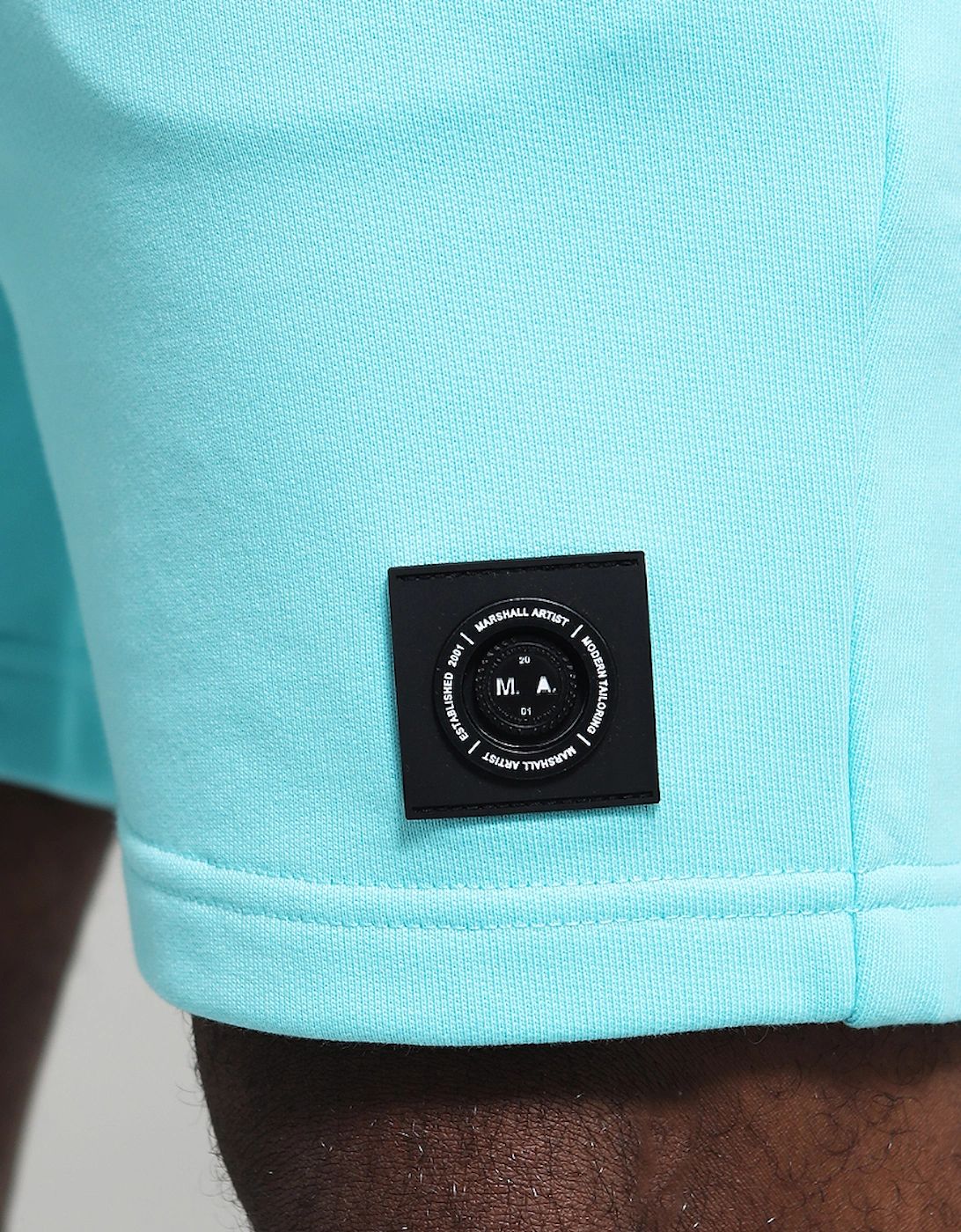 Siren Cotton Jersey Short - Aqua