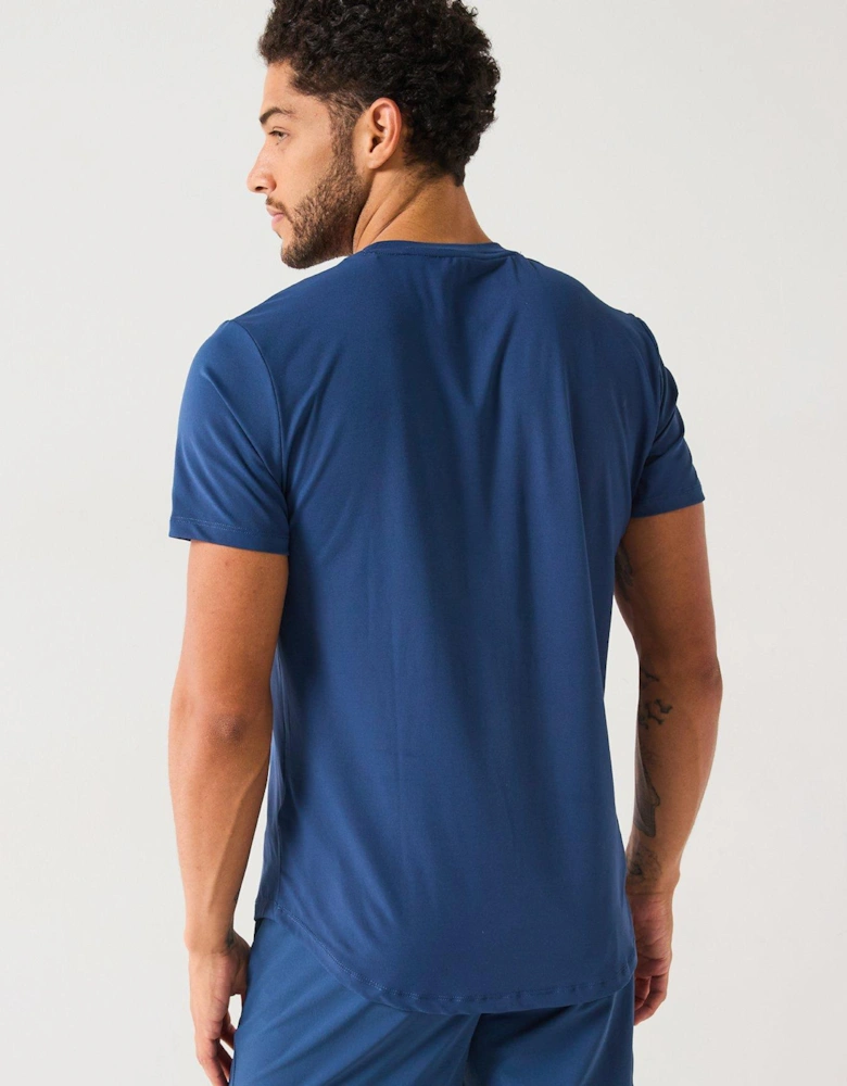 Men's Training Tee - Blue