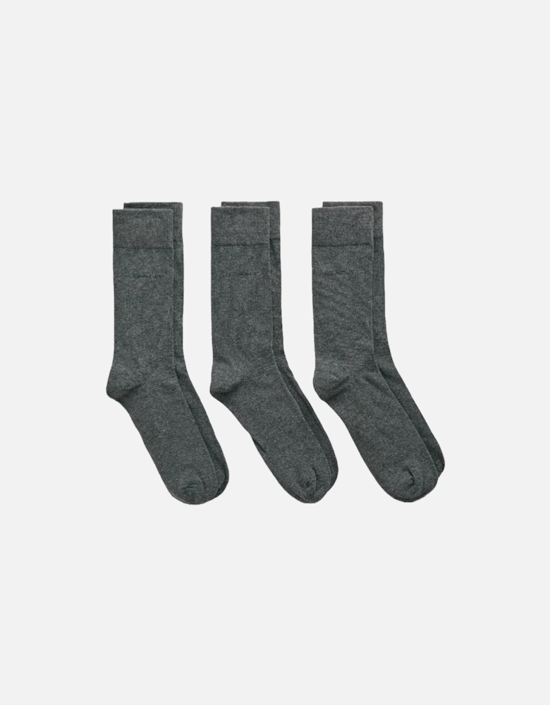 3 Pack Men's Soft Cotton Socks
