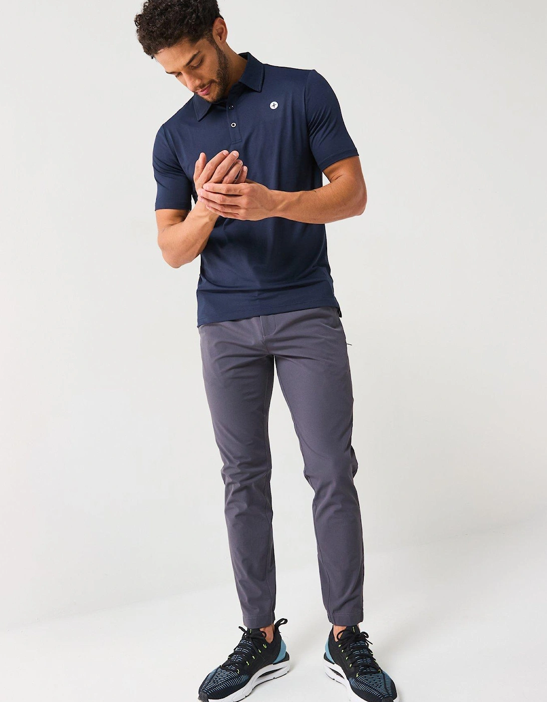 Men's Training Polo - Navy