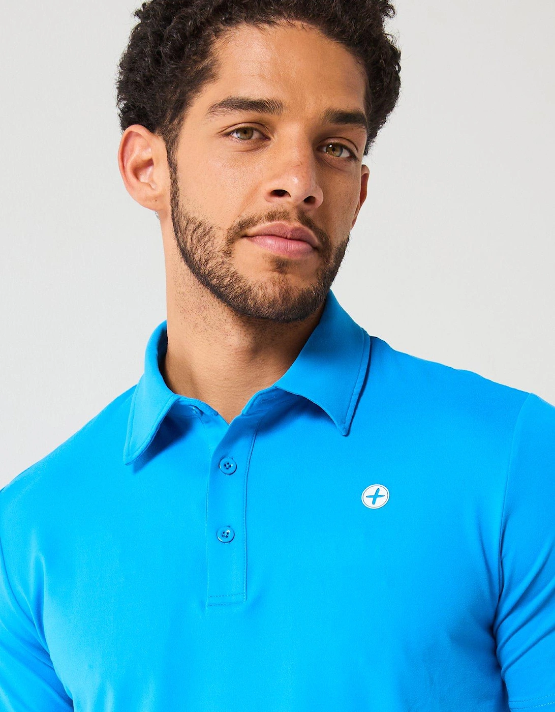 Men's Training Polo - Blue