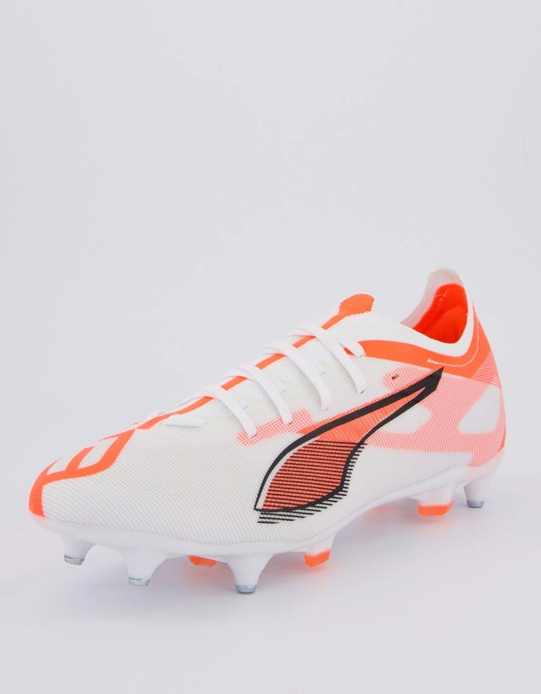 Mens Ultra 5 Match Soft Ground Football Boots - White