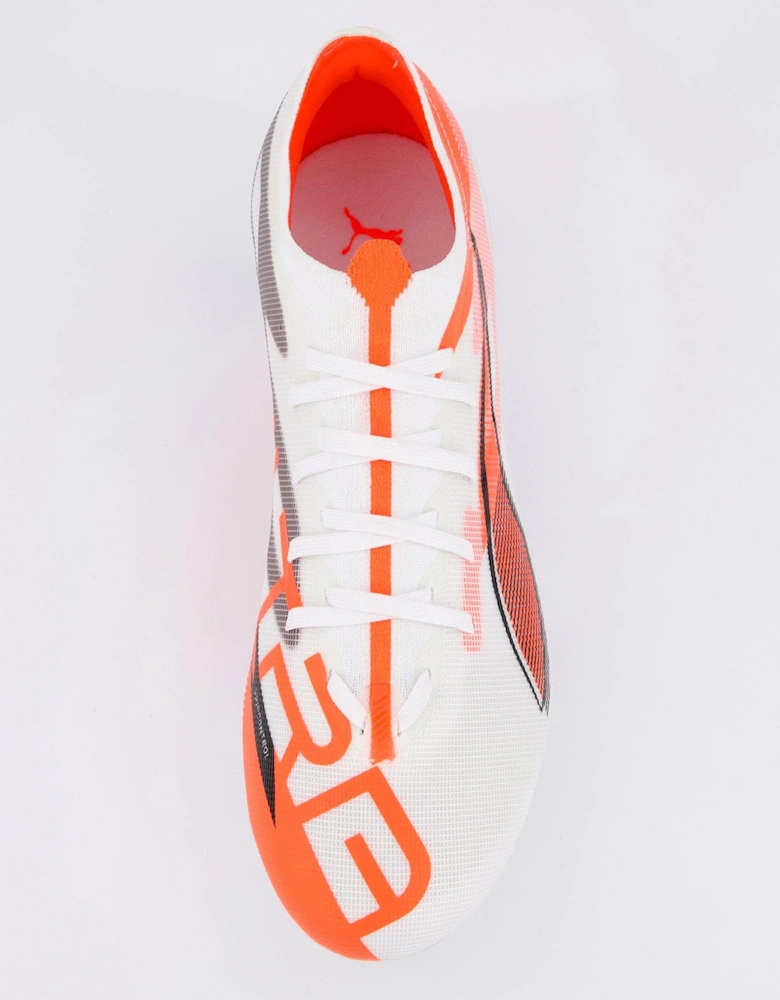 Mens Ultra 5 Match Soft Ground Football Boots - White