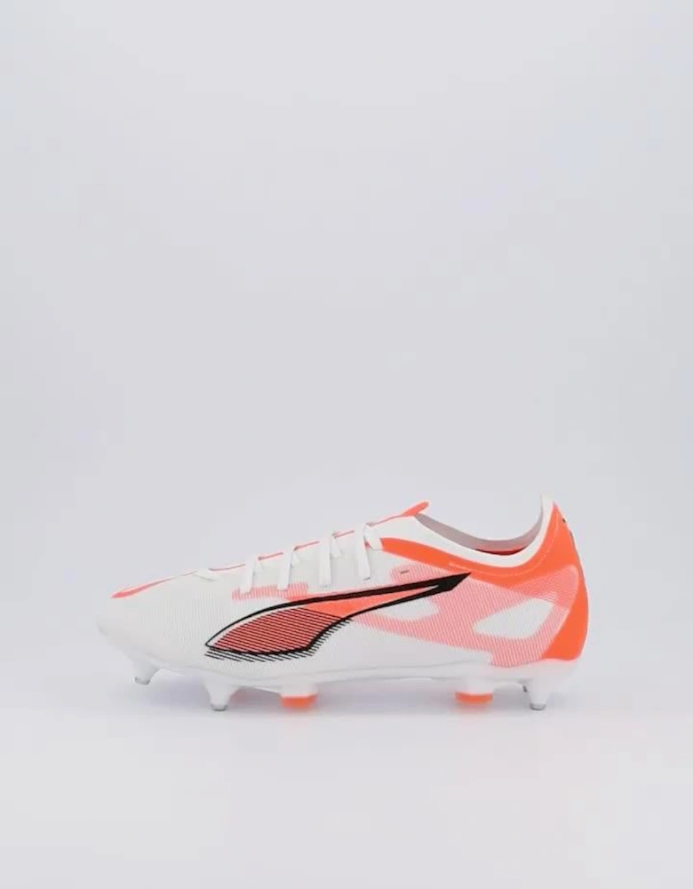 Mens Ultra 5 Match Soft Ground Football Boots - White