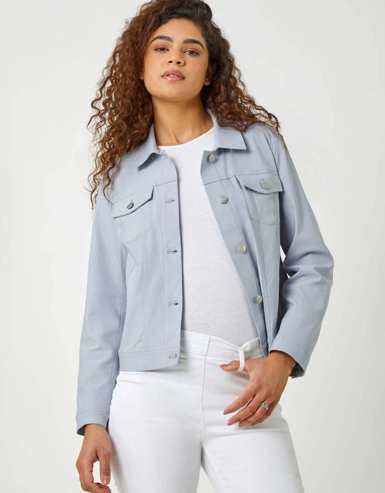 Stretch Pocket Detail Jacket