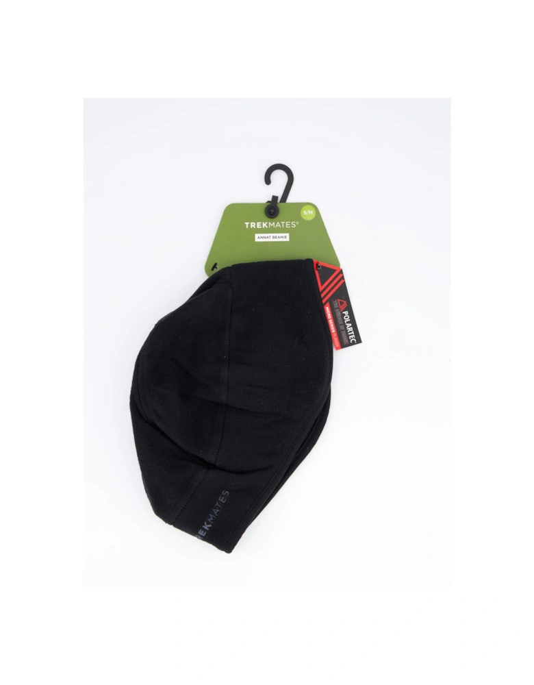 Unisex Annat Polartec Fleece Beanie - Black