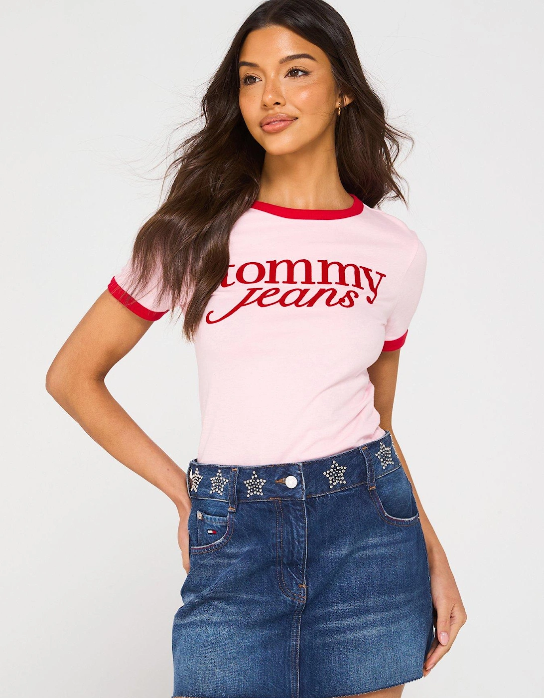 Script Logo T-Shirt - Pink, 2 of 1