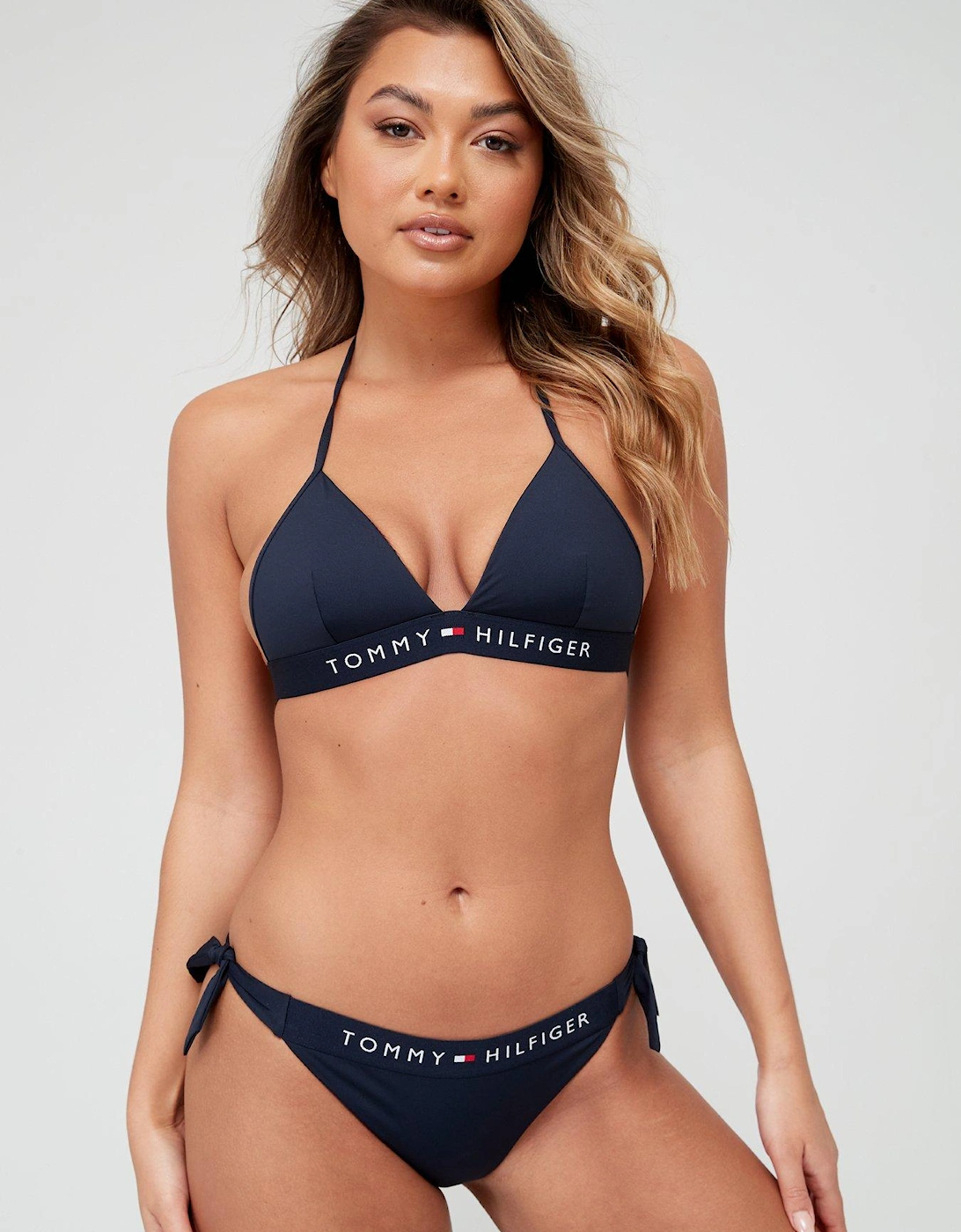 Original Side Tie Cheeky Bikini Brief - Navy, 5 of 4