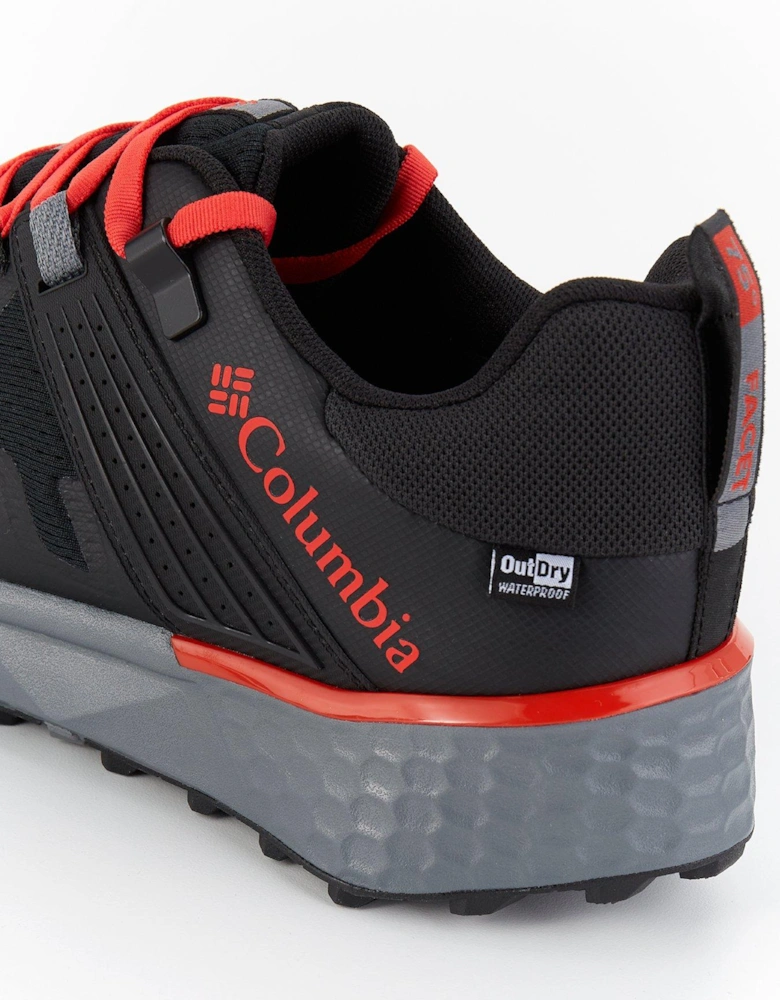 Men's Facet 75 Oudtdry Waterproof Hiking Shoes - Black