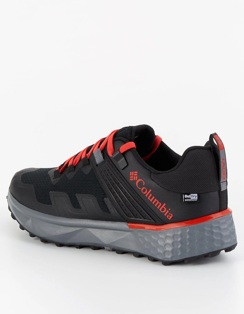 Men's Facet 75 Oudtdry Waterproof Hiking Shoes - Black