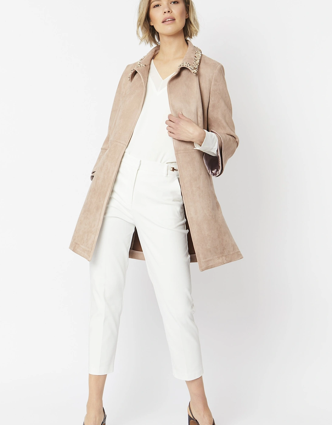 Mocha Faux Suede Jacket, 7 of 6