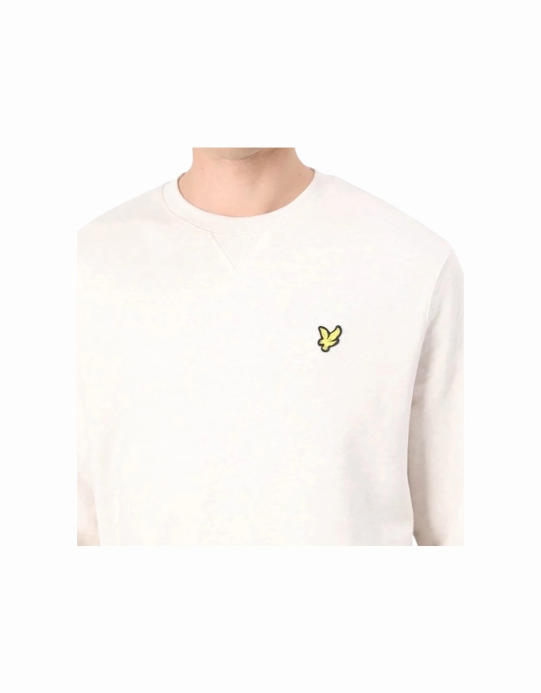 Lyle & Scott Mens Sweatshirt  Pullover Crew Neck Winter Mens Jumper Beige New