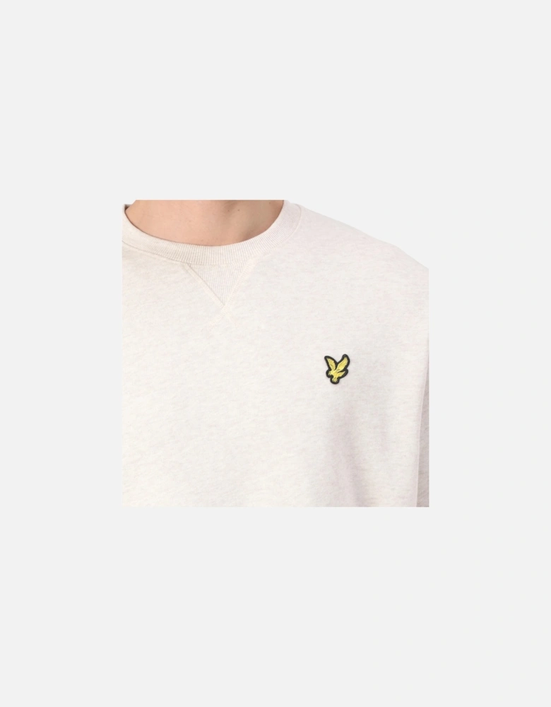 Lyle & Scott Mens Sweatshirt  Pullover Crew Neck Winter Mens Jumper Beige New