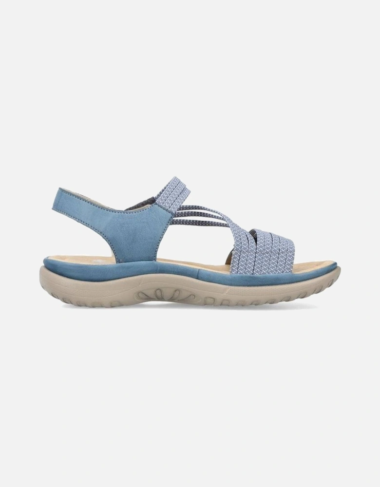 Ladies sandals 64870-14 in Jeans