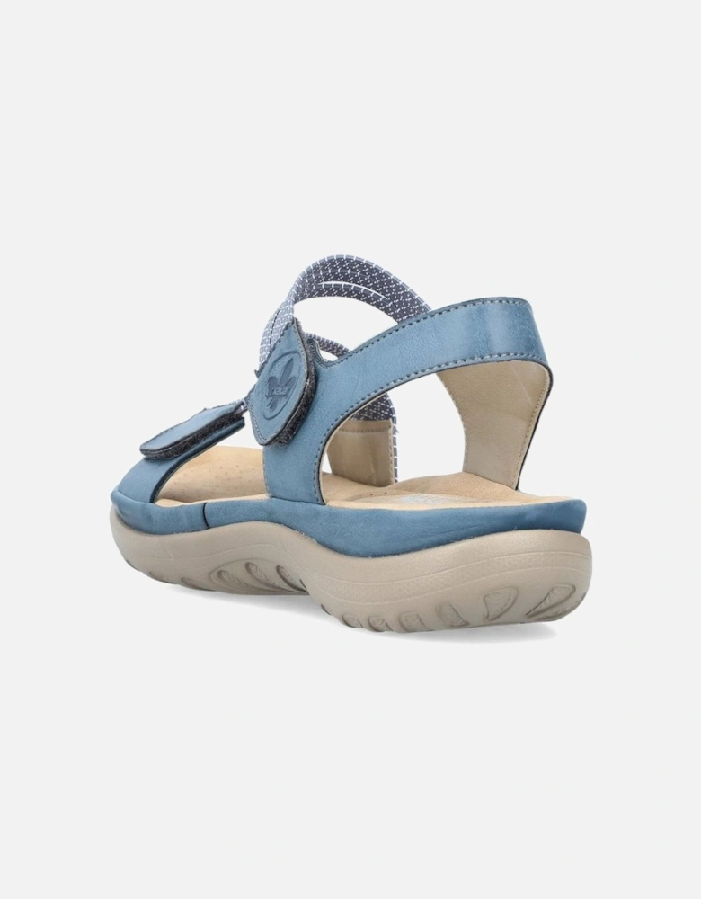 Ladies sandals 64870-14 in Jeans
