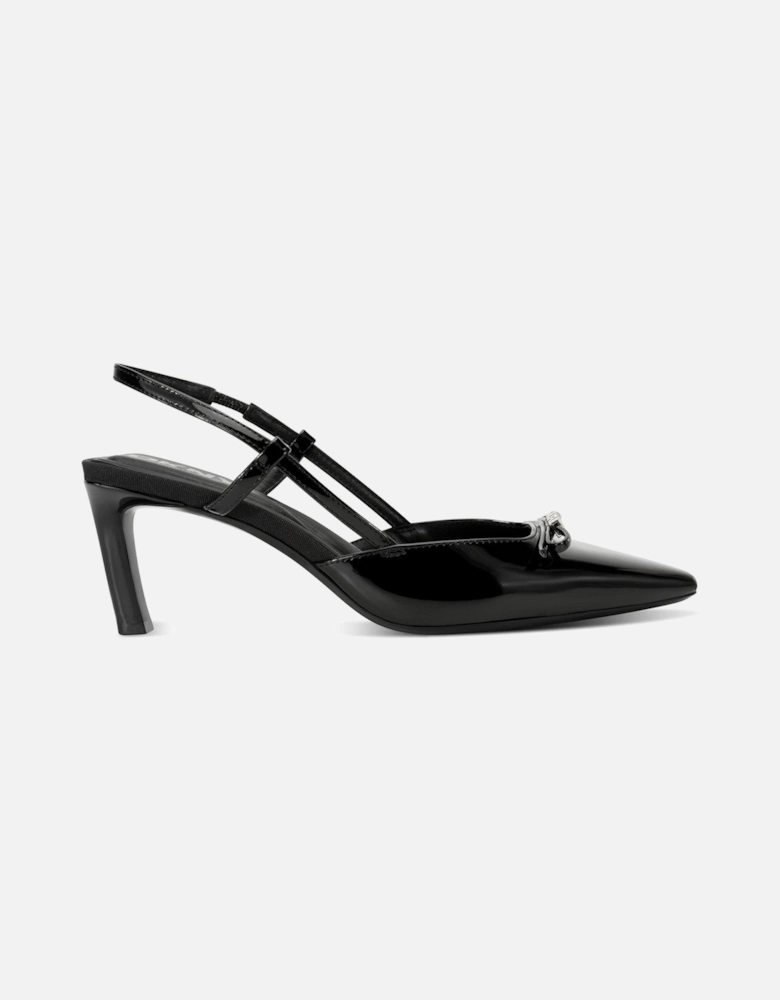 Carline Slingback Pumps - Black