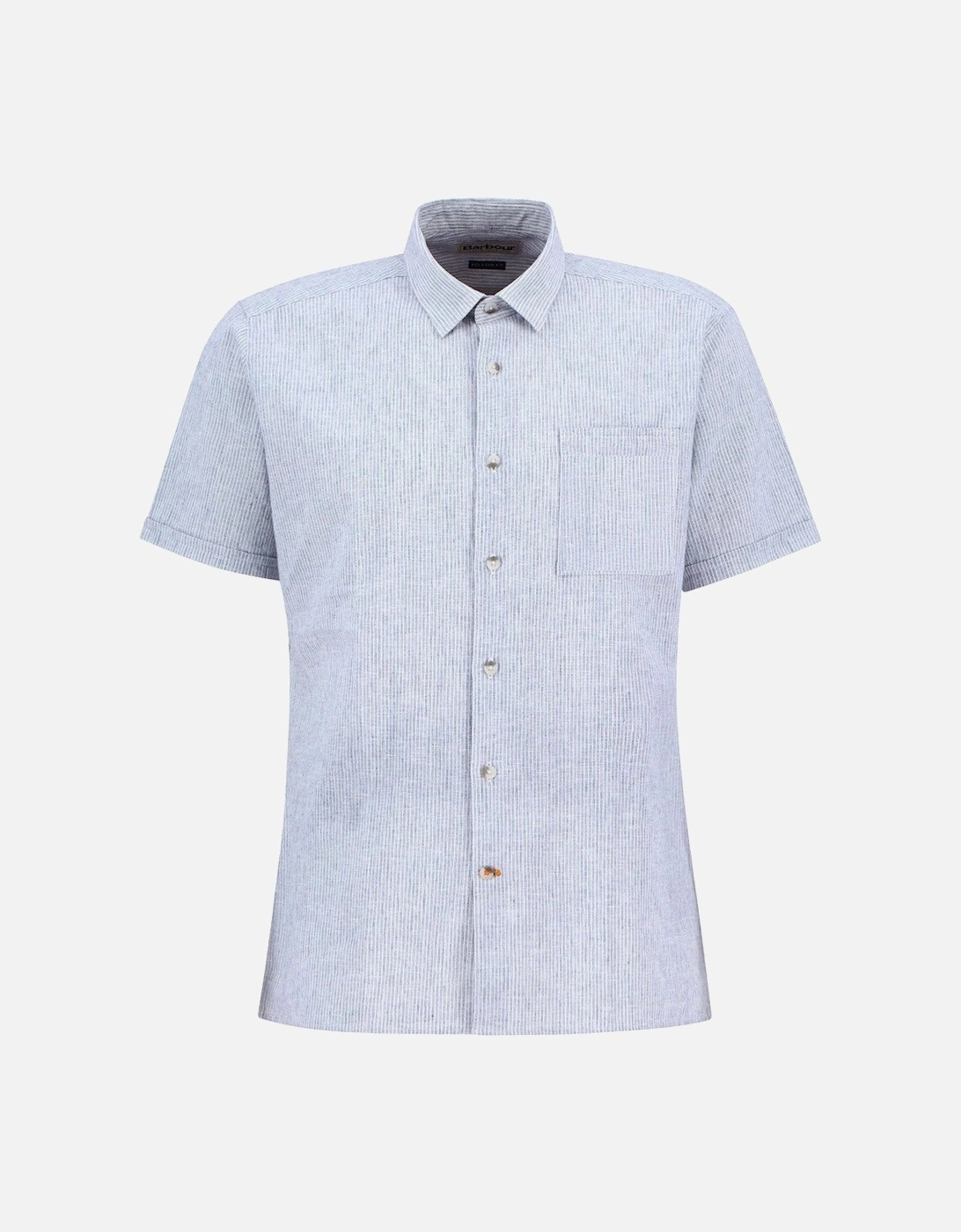 Tindale Stripe Shirt BU28 Bleached Blue, 5 of 4