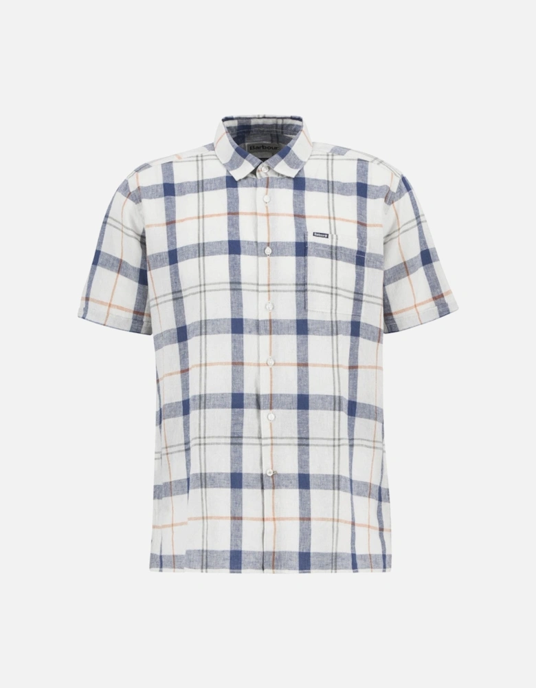 Croft SS Summer Shirt TN98  Sea Haze Tartan