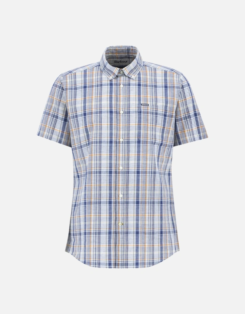 Elton SS Tailored Shirt NY38  Dark Denim