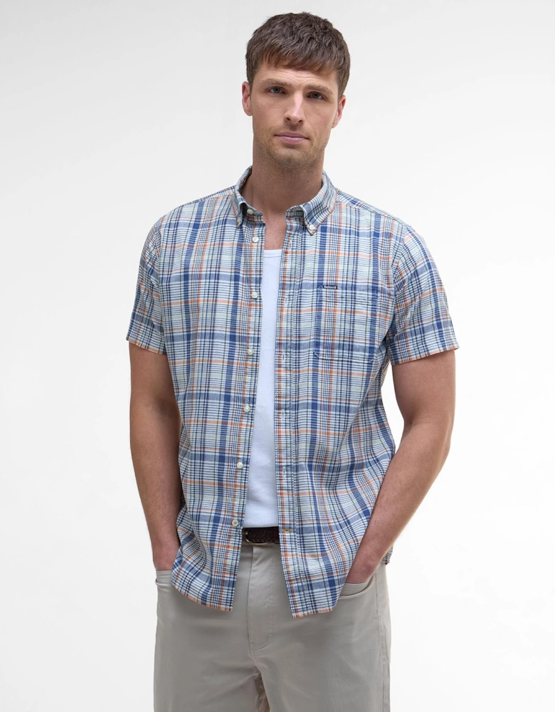 Elton SS Tailored Shirt NY38  Dark Denim