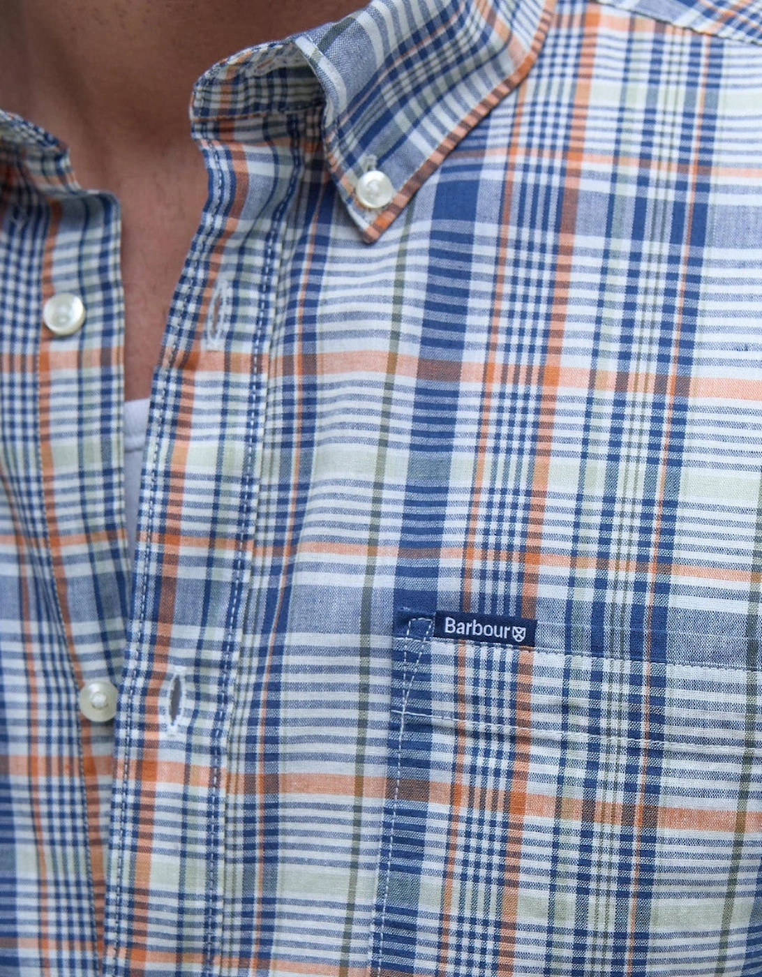 Elton SS Tailored Shirt NY38  Dark Denim