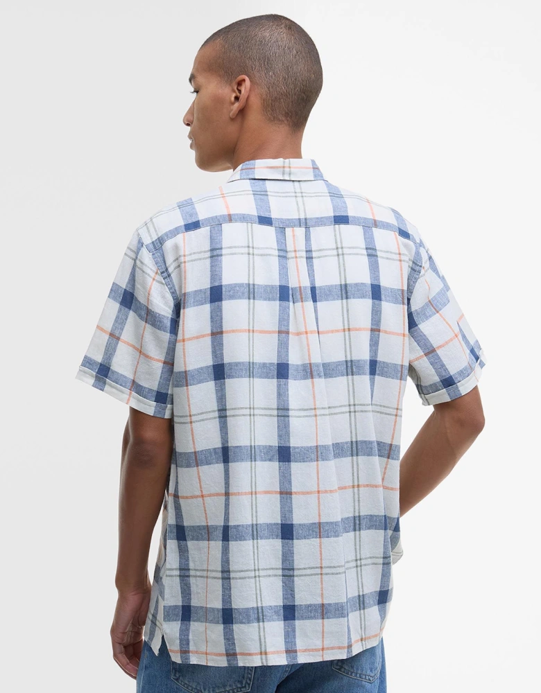 Croft SS Summer Shirt TN98  Sea Haze Tartan