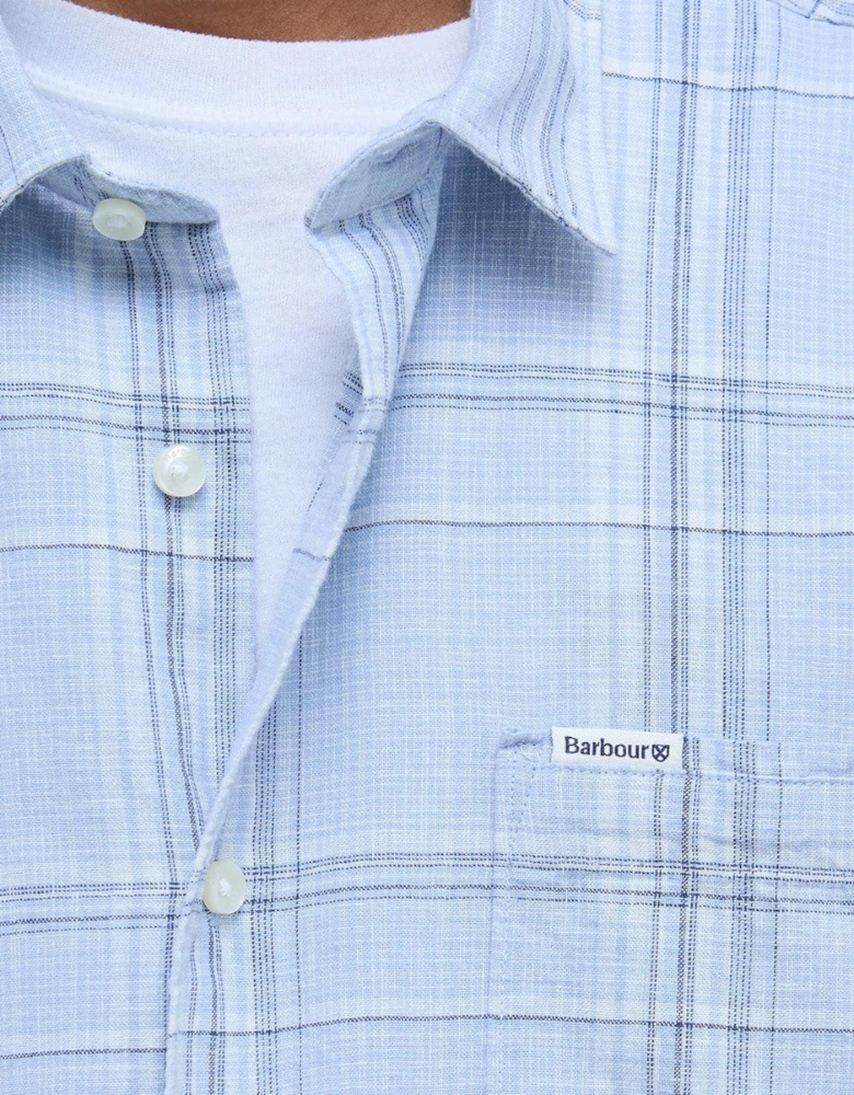 Coldingham Summer Fit Shirt BU29 Bleached Blue