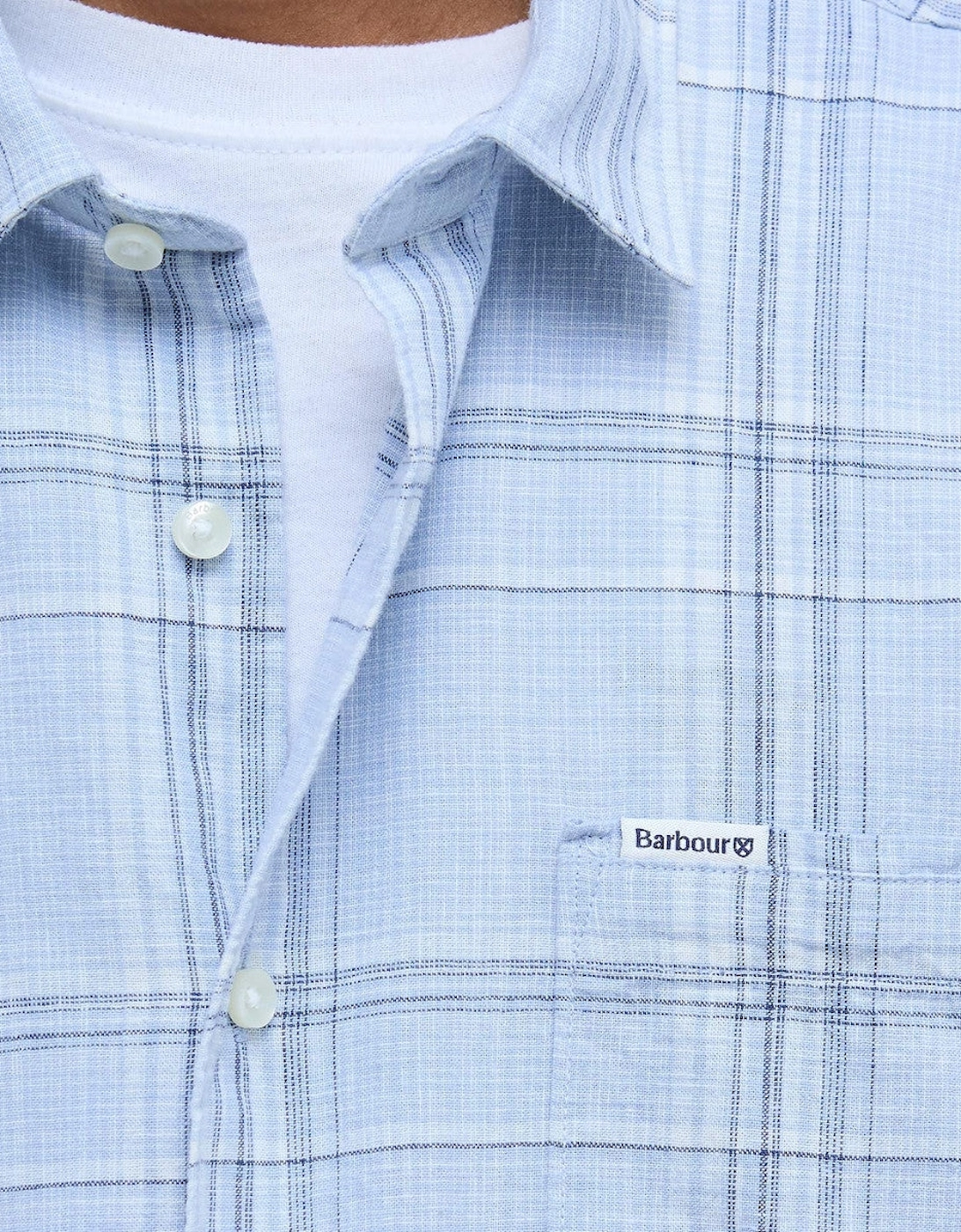Coldingham Summer Fit Shirt BU29 Bleached Blue