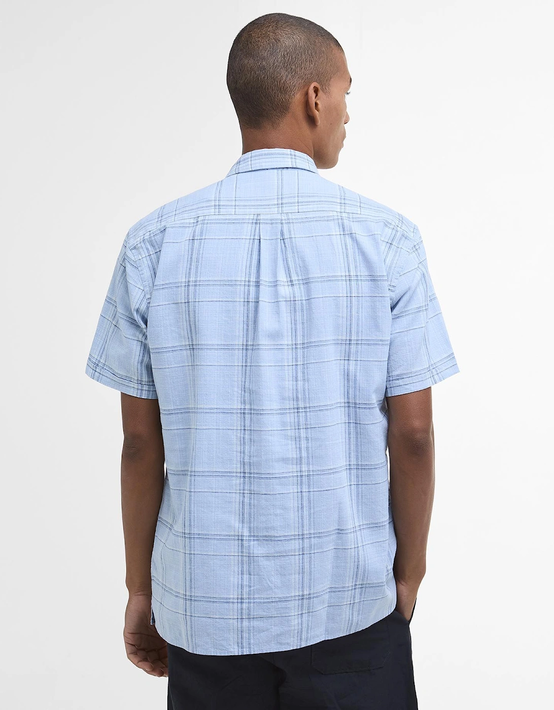 Coldingham Summer Fit Shirt BU29 Bleached Blue