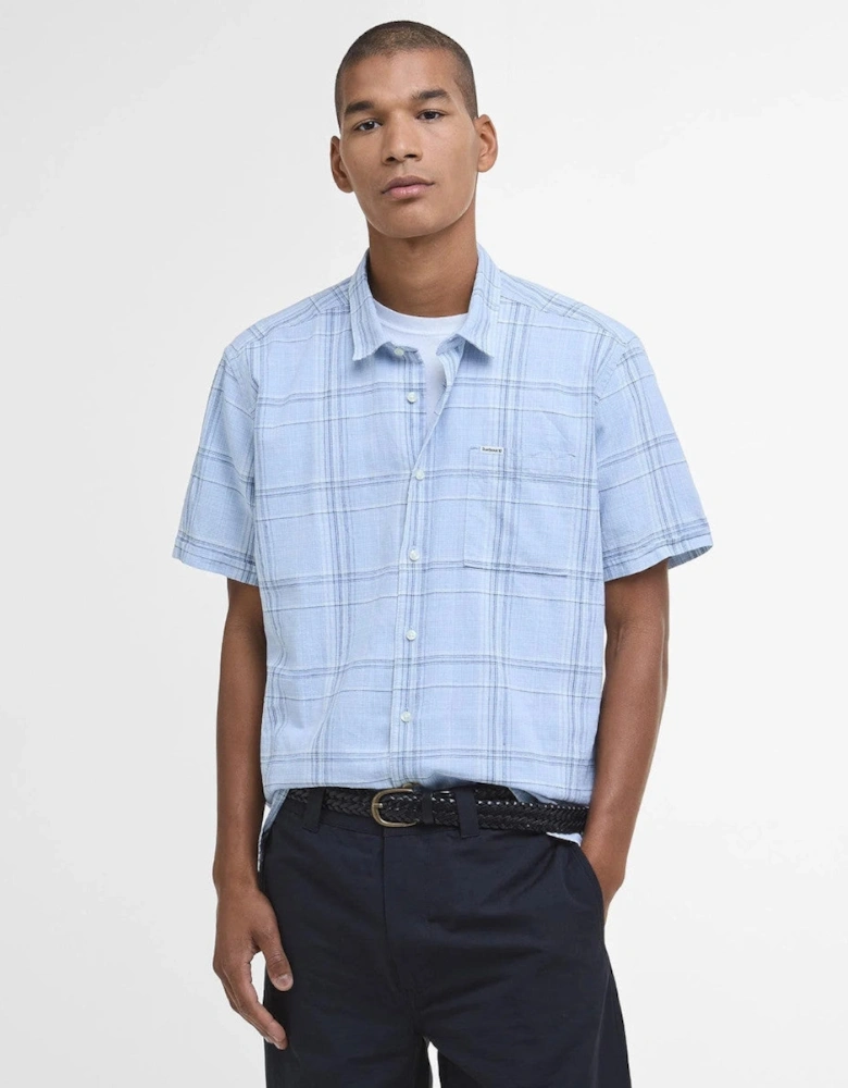 Coldingham Summer Fit Shirt BU29 Bleached Blue