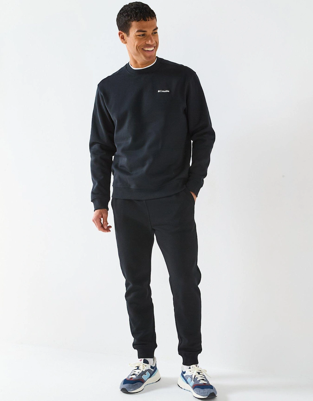 Men's Meridian Creek Crew Neck Sweatshirt - Black