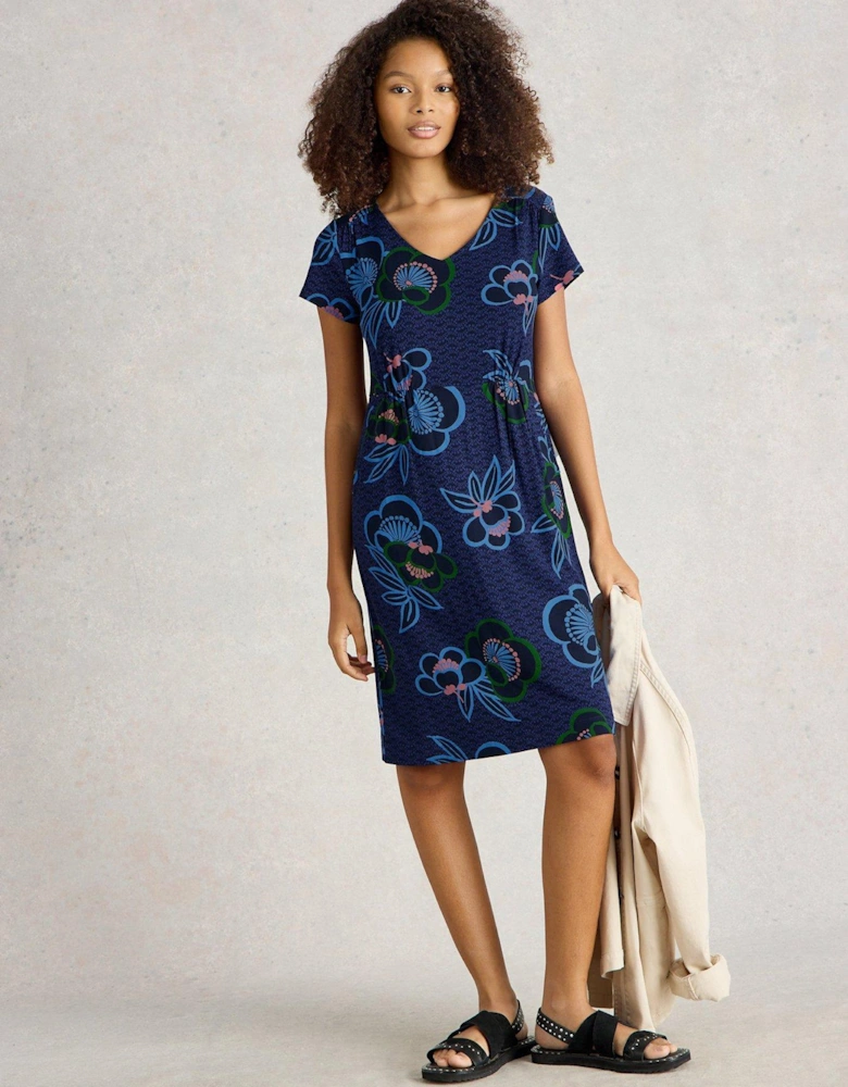Tallie Jersey Dress - Blue