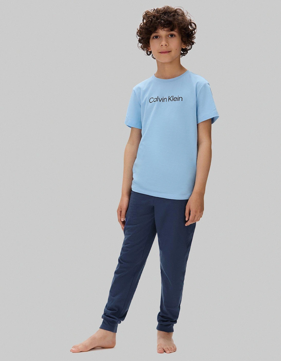 Boys Modern Cotton Knit Pyjama Set - Multi, 2 of 1